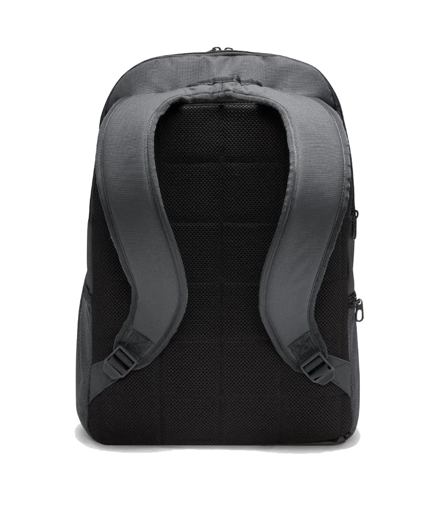 Nike Unisex Brasilia 9.5 Training Backpack (Extra Large, 30L), Iron Grey/Black/White, MISC