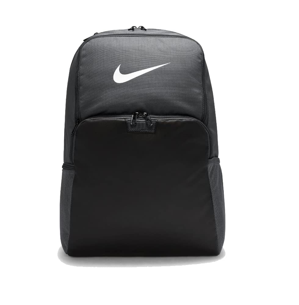 Nike Unisex Brasilia 9.5 Training Backpack (Extra Large, 30L), Iron Grey/Black/White, MISC