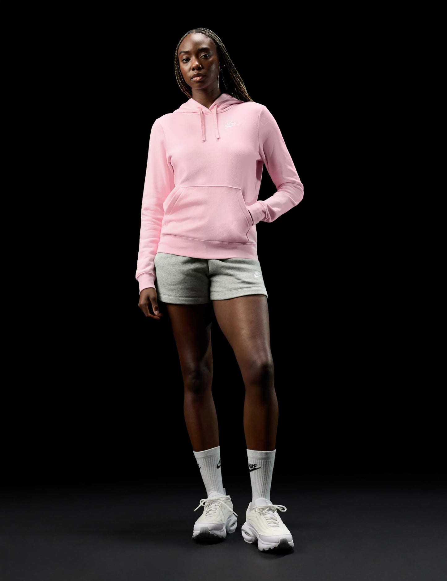 Nike Women's Sportswear Club, Medium Soft Pink/White