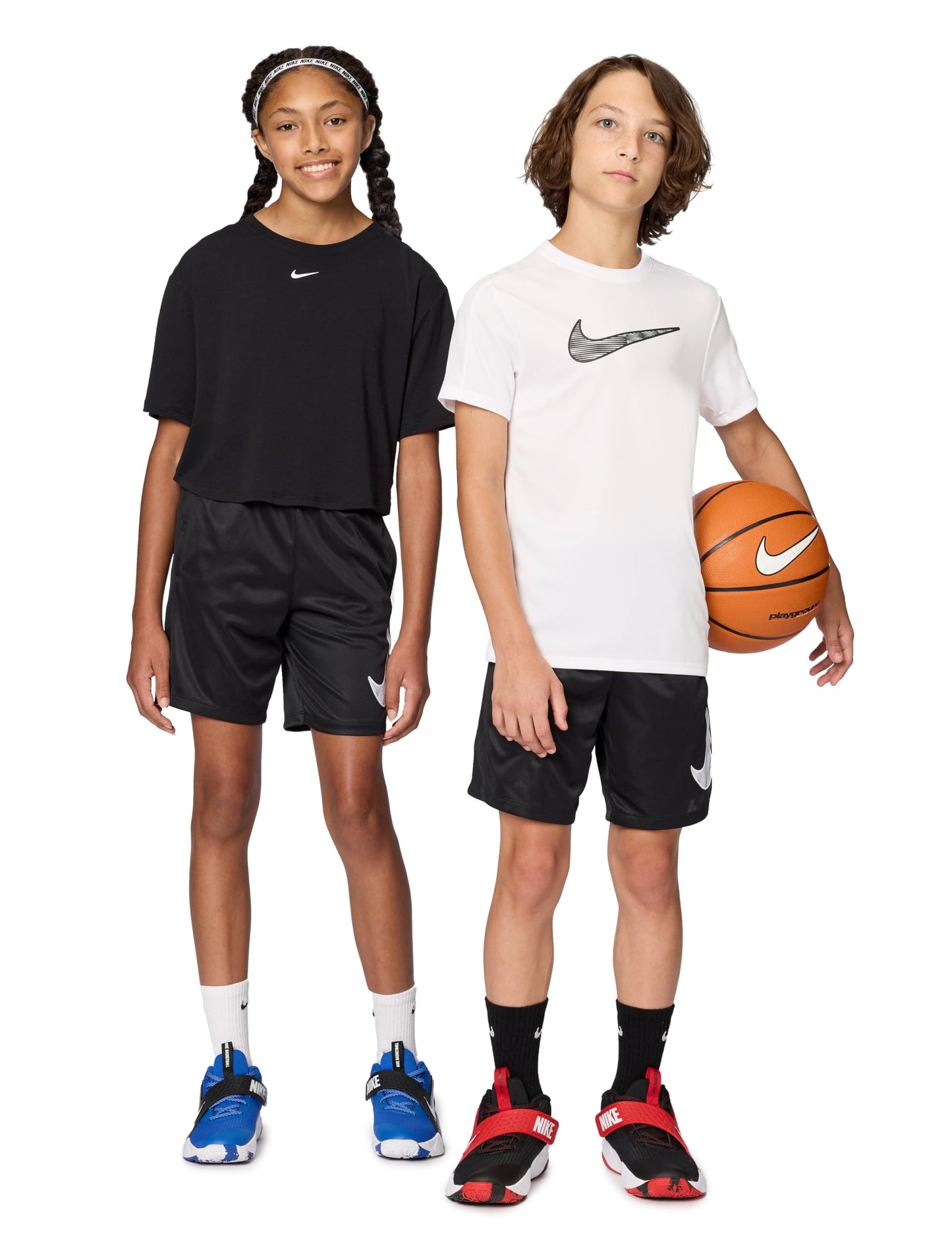 Nike Kids' Big Trophy23, Black/Black/White
