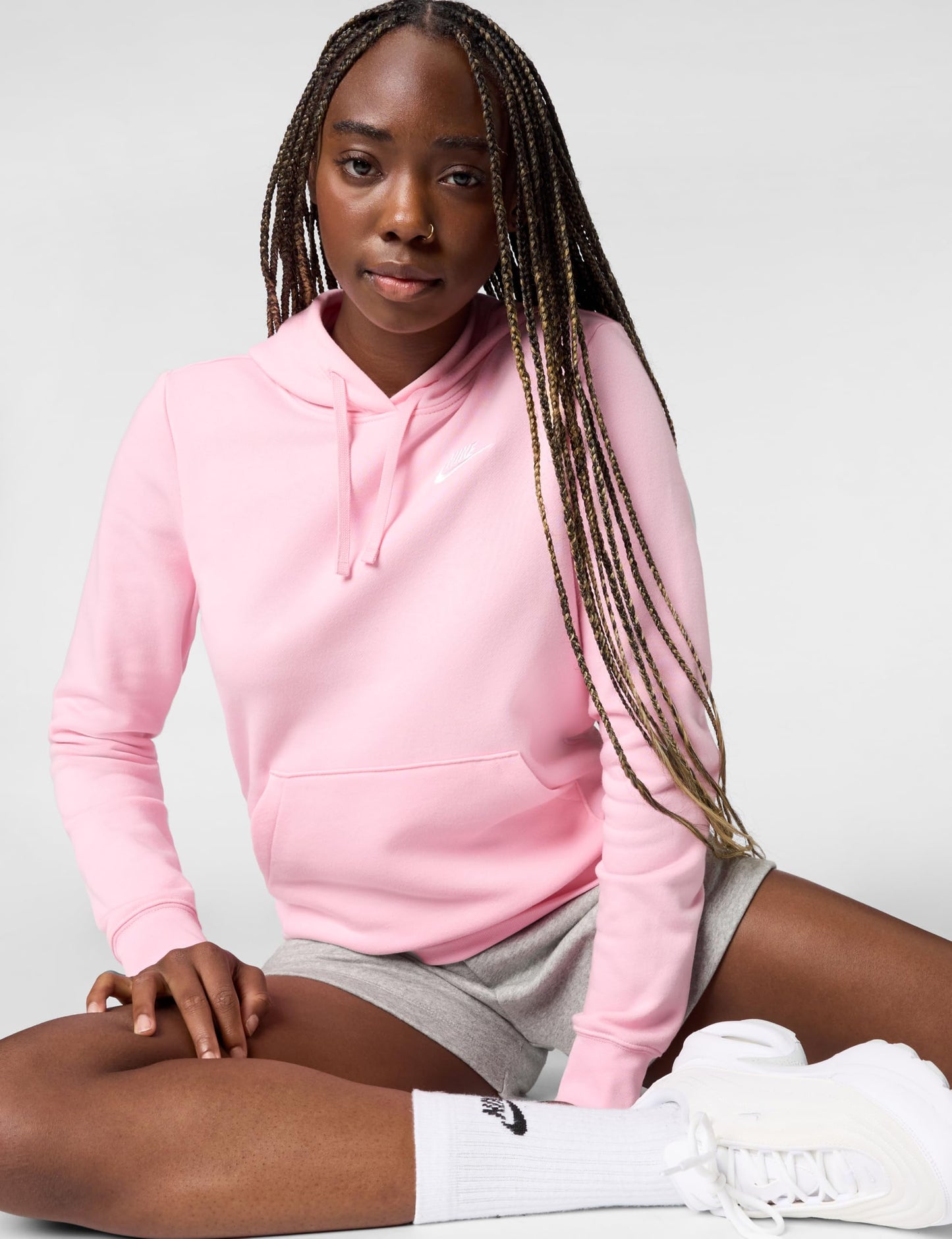 Nike Women's Sportswear Club, Medium Soft Pink/White