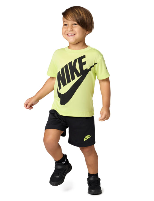 Nike Dri-Fit Sportswear T-Shirt and Mesh Shorts 2-Piece Outfit Set